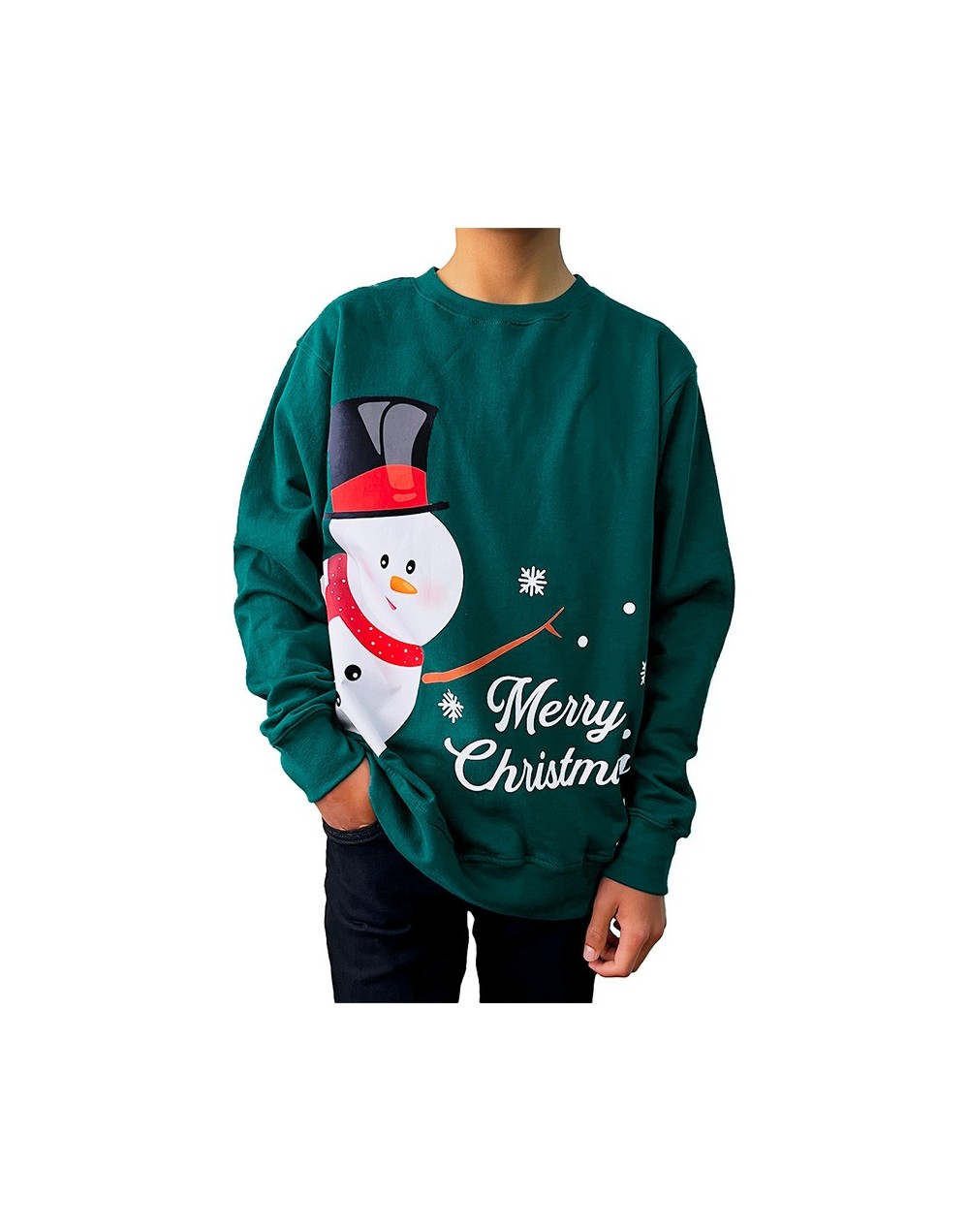 Saco Navideño Hombre Lanza Creativos