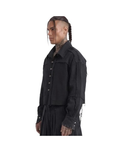 ARKADIUZ camisa oversize deconstruida patchwork