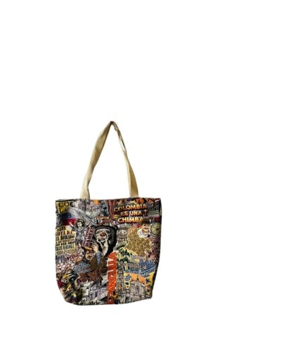 Bolso bag  resistente estampado de Colombia