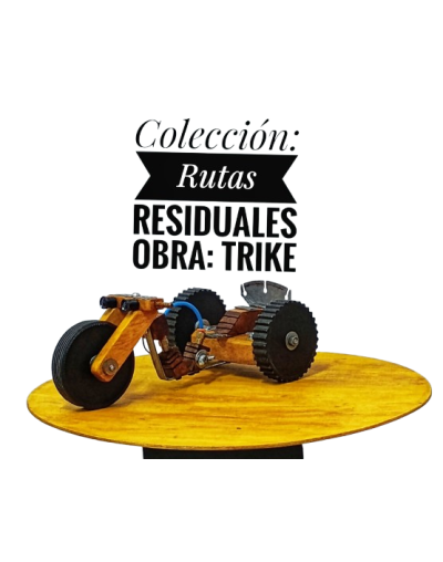 Ecodiseño de autor Colección: Rutas Residuales Obra: Trike 