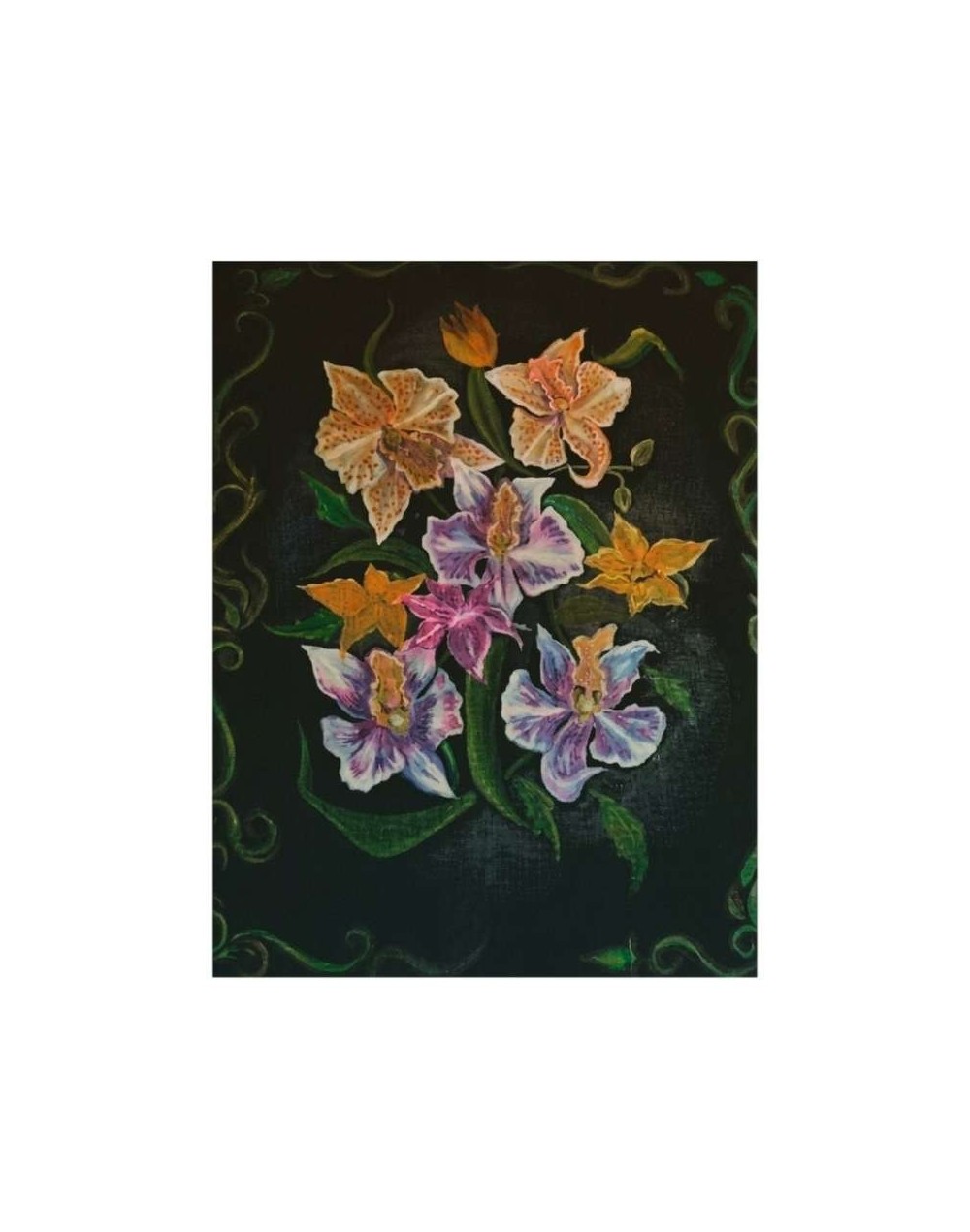 Orquídeas / 35 x 25 cms