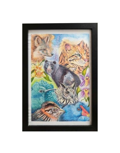 Animales Andinos / 29.7 x 42 cms