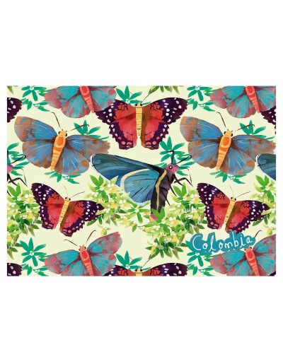 Individuales Mariposas