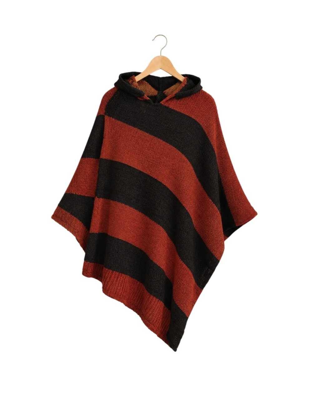 Ruana Tejida Artesanal Volcán | Tejidos Gloria P