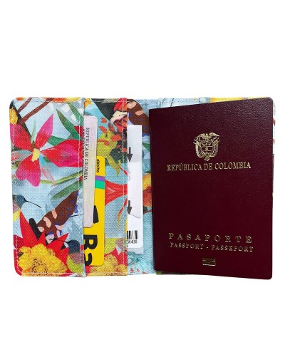 Portapasaporte Colombia  Mágica