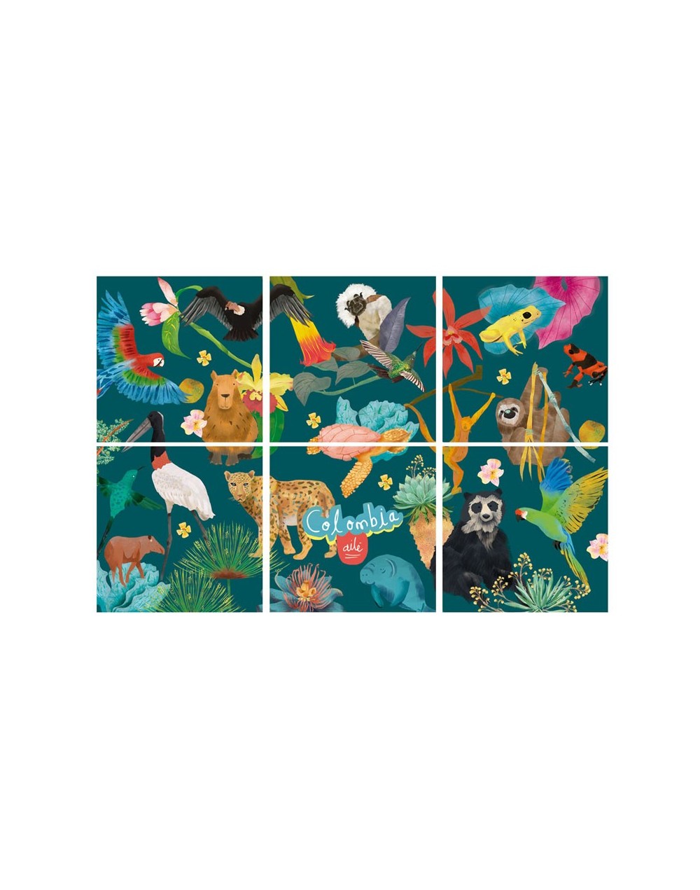 Portavasos Animales Colombia 