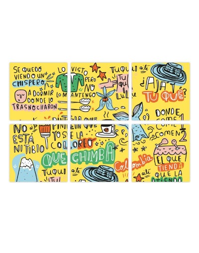 Portavasos Frases Colombianas