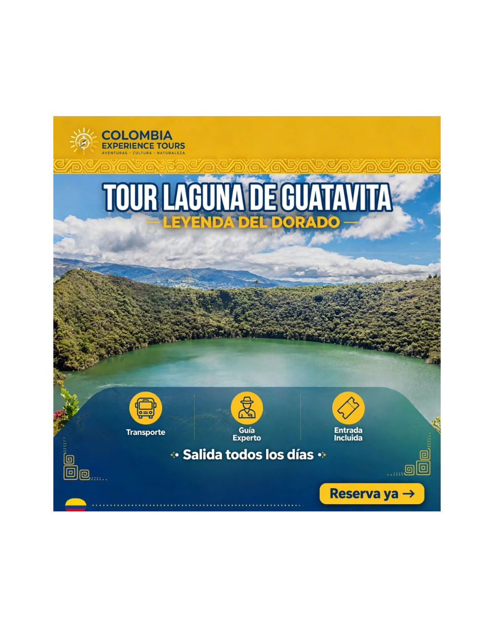 Plan turístico Laguna del cacique Guatavita 