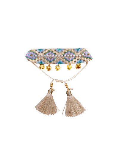 Pulsera Tejida Tu Corazón