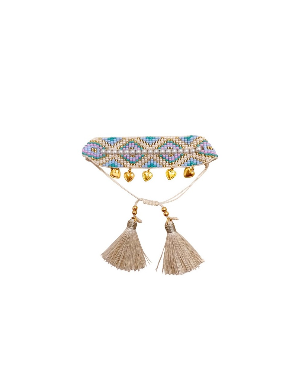 Pulsera Tejida Tu Corazón
