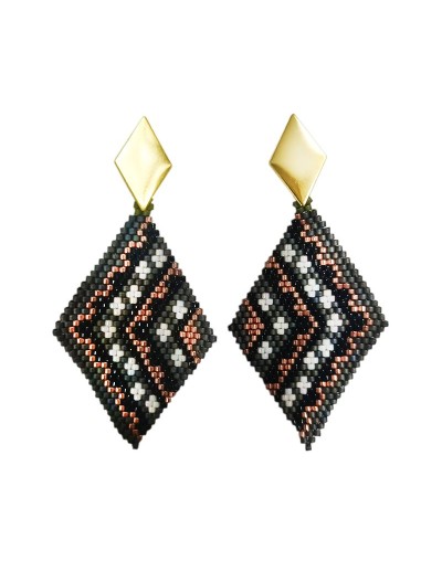 Aretes tejidos Encanto
