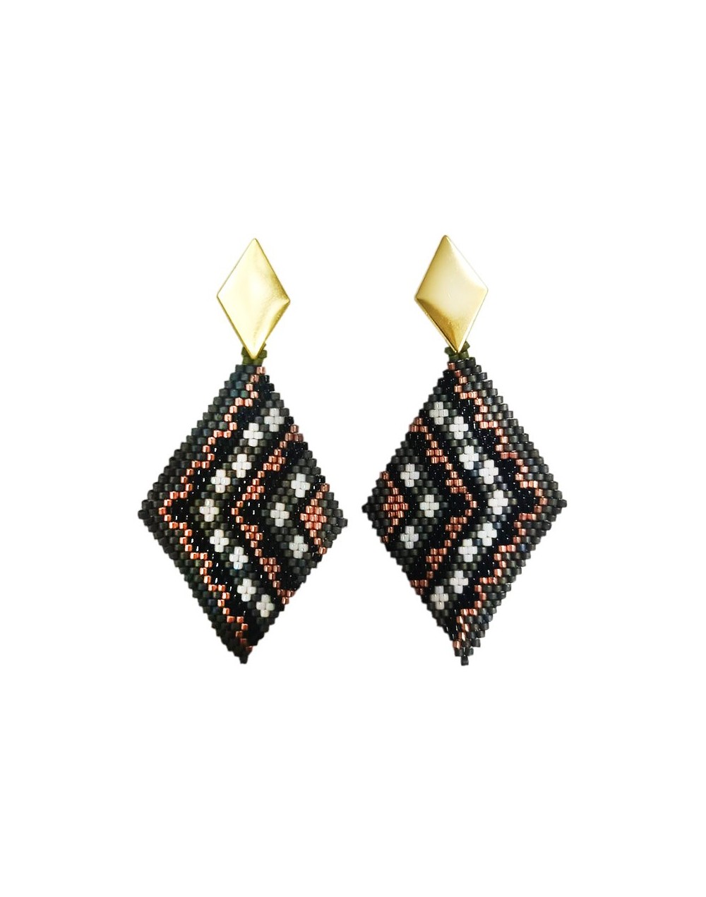 Aretes tejidos Encanto