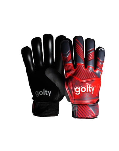 GUANTES DE ARQUERO NIÑOS GOLTY PRODIGY ROJO/NEGRO