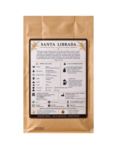 Café Caturra Santa Librada  Café origen del Huila 500g