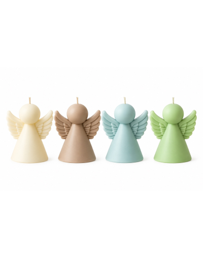  Velas decorativas en forma de ángel