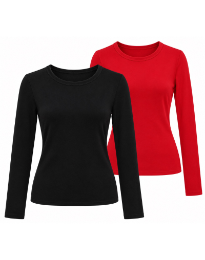 Blusa de Manga Larga en Lycra