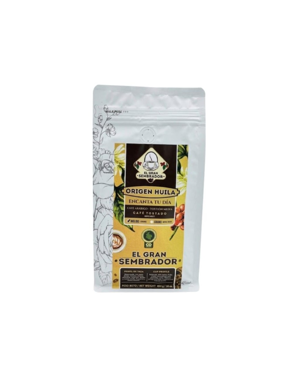 Cafe de Origeh Huila para coffee lovers 