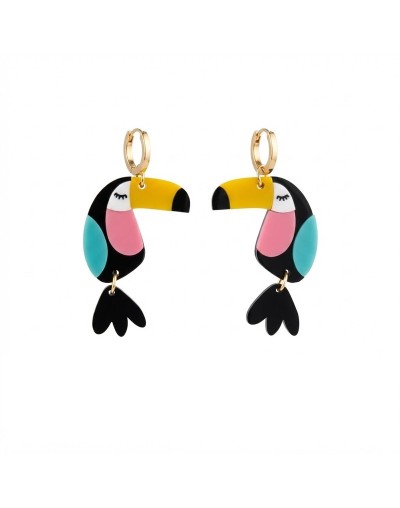 Aretes de Tucán tropical | Glow Flower