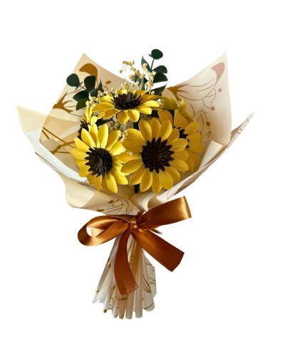 Bouquet de Girasoles (flores de papel)