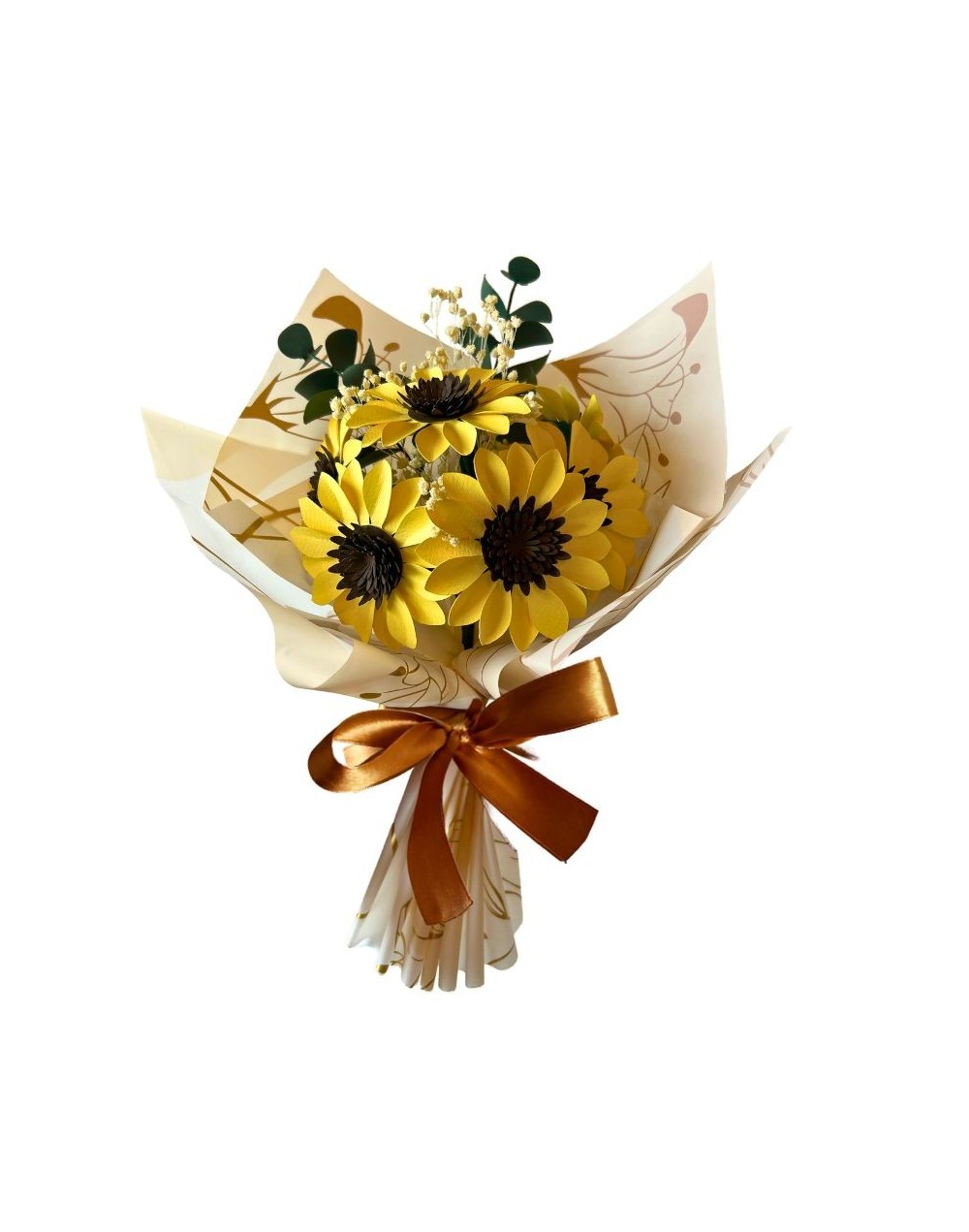 Bouquet de Girasoles (flores de papel)