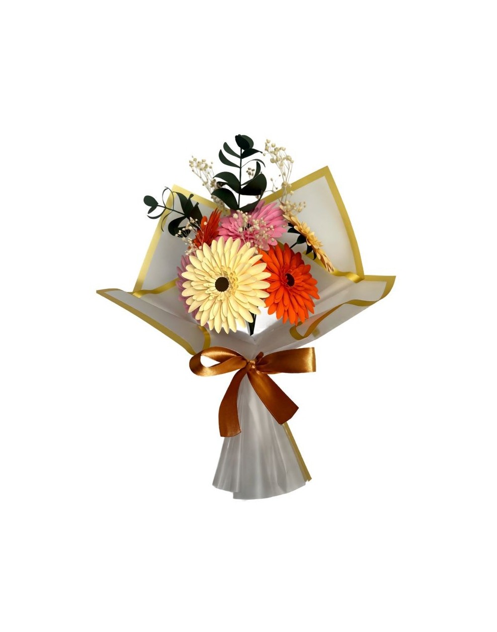Bouquet de Gerberas (flores de papel)
