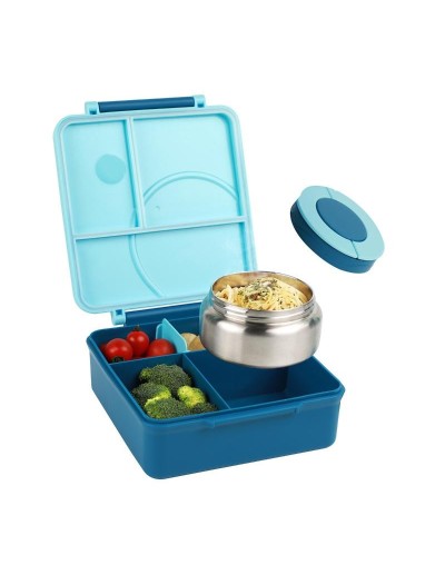 Lonchera  Bento 3/4 compartimientos  + Ollita Interna 300ml