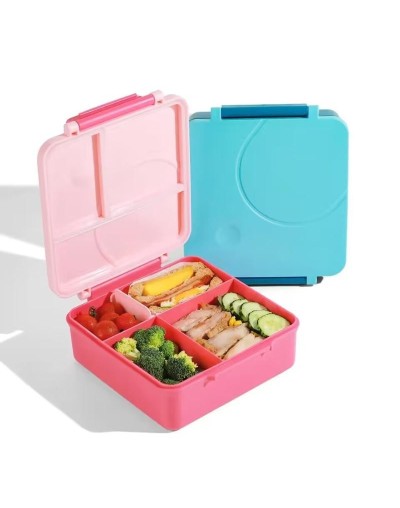 Lonchera  Bento 3/4 compartimientos  + Ollita Interna 300ml