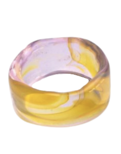 Anillo elemental rosa fume