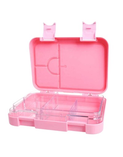 Lonchera  Bento Tritan 4/6  Compartimientos  