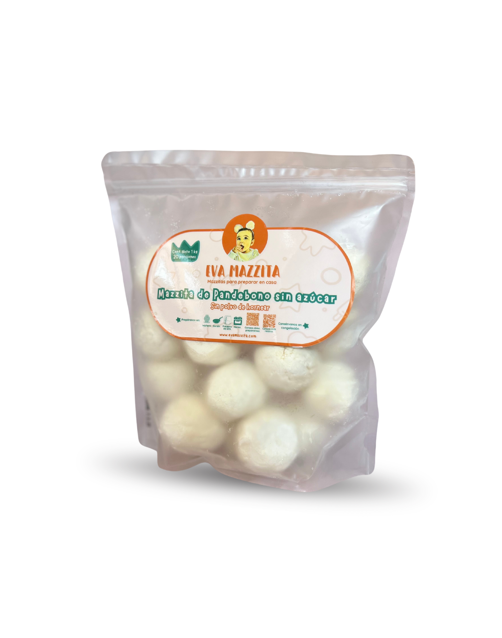 Mazzita de Pandebono sin azúcar 1000 g