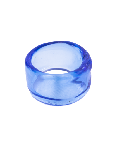 Anillo elemental azul profundo