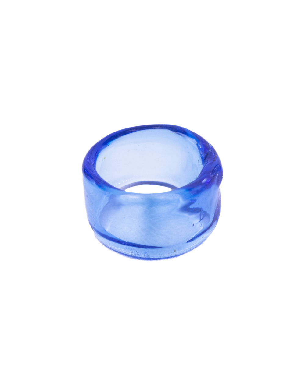 Anillo elemental azul profundo