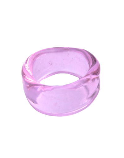 Anillo elemental rosado