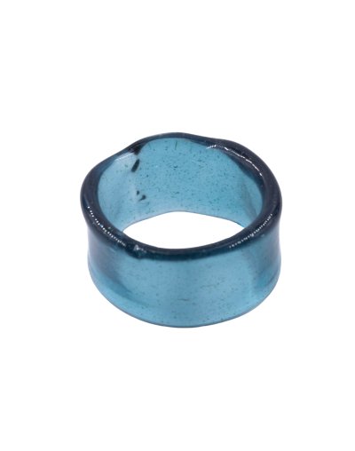 Anillo elemental azul nuevo