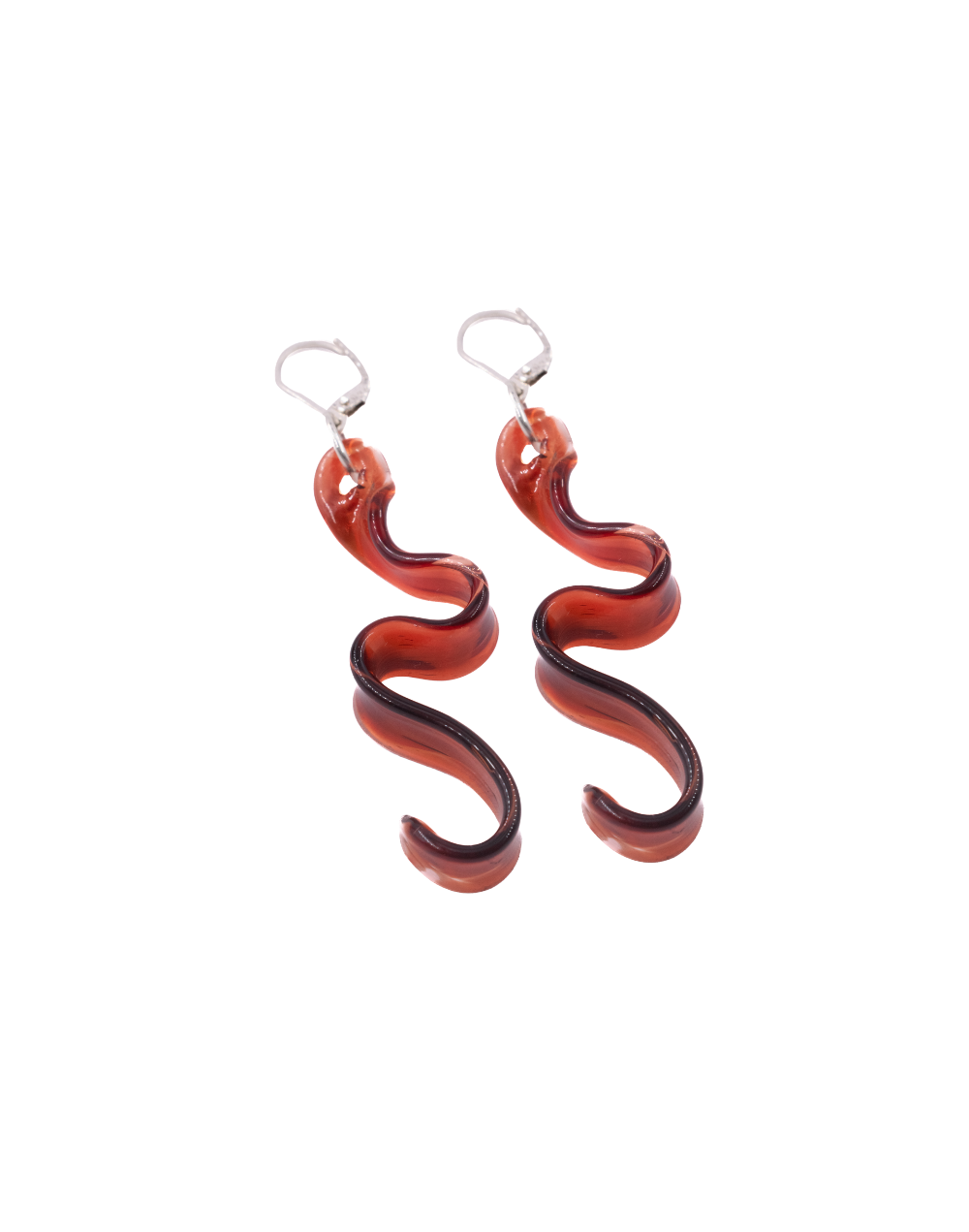 Aretes serpiente de sangre