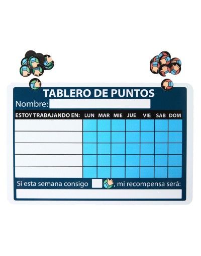 Economía de Fichas adultos y adolescentes