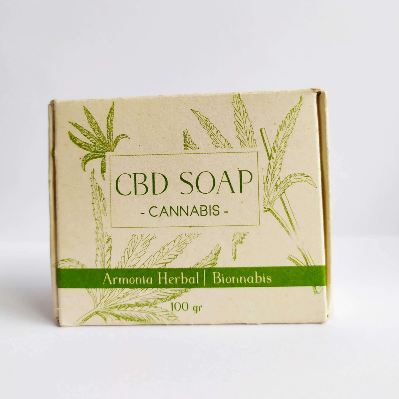Jabón CBD natural y a base de Cannabis 100gr