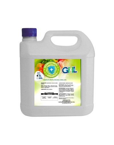 DESINFECTANTE ORGÁNICO 4 litros