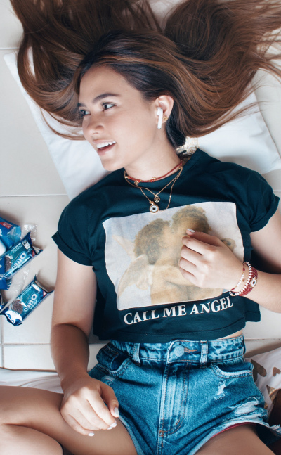 Camiseta call me angel