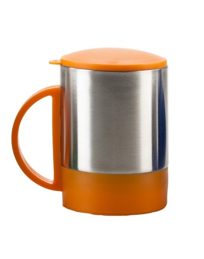 Minimug en Acero con Tapa  180ml