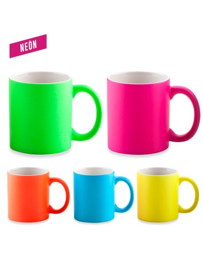 Mug Ceramica Neon 11oz