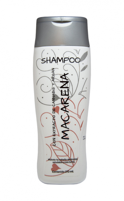 Shampoo Macarena de cannabis y argán 270ml