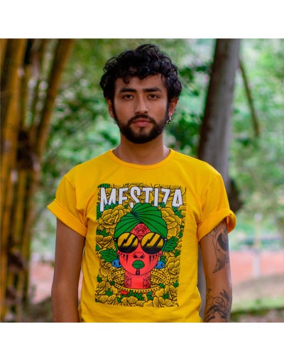 Camiseta MESTIZA AMARILLA
