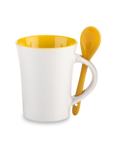 Mug Cerámica con Cuchara Trump 10oz 