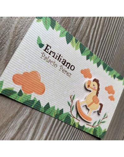 Tarjetas personales para bebés y niños