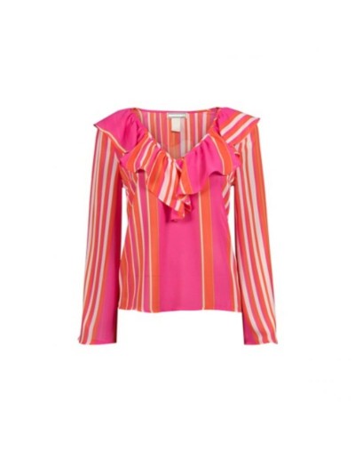 Sku: 902 Blusa Rayas Manga Larga