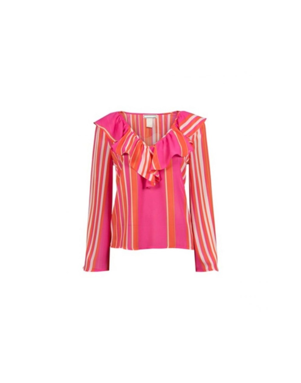 Sku: 902 Blusa Rayas Manga Larga