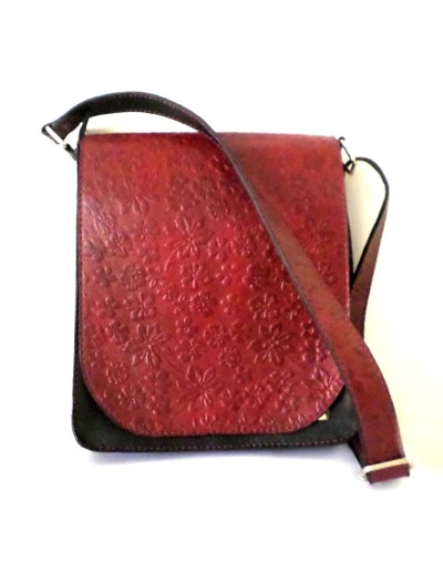 Bolso Messenger dama ANKAY 100 Cuero Natural