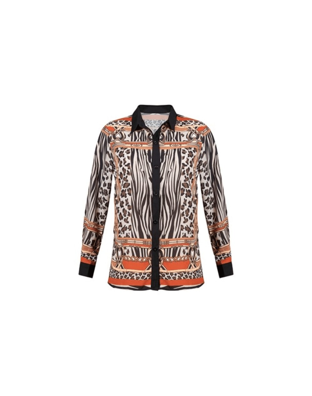 Sku: 904 Blusa Estampada Abierta