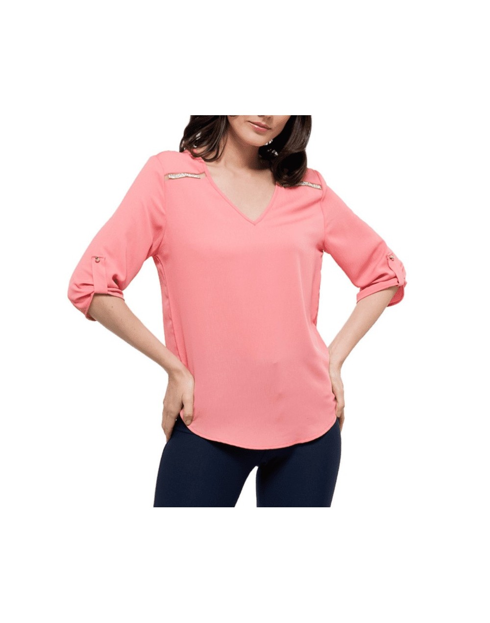 Sku: 2080 Blusa Moda Mujer